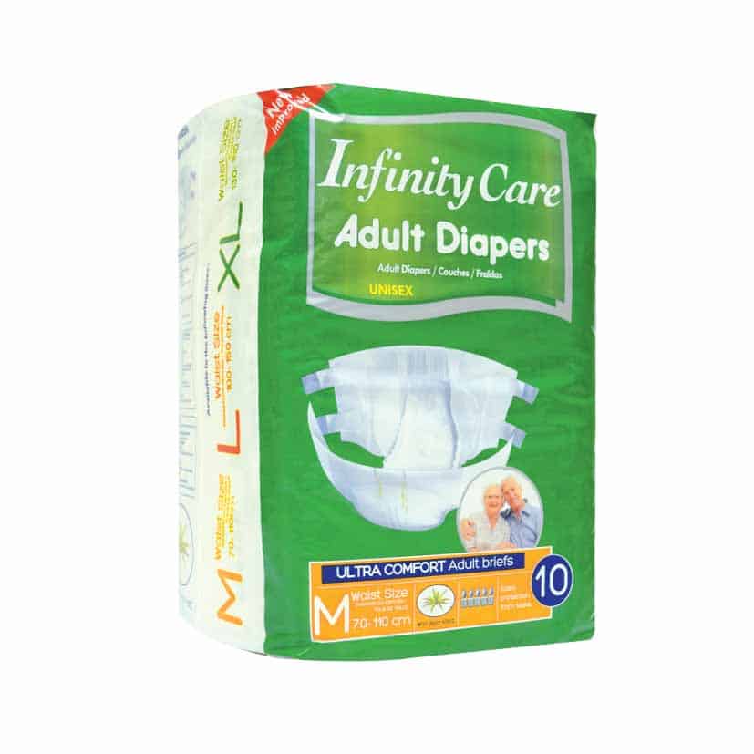 ADULT DIAPERS ULTRA RANGE MEDIUM 10PK