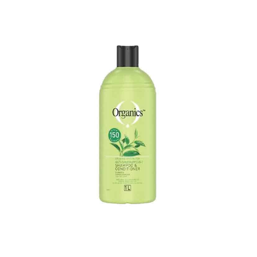 ORGANICS ANTI-DANDRUFF 2IN1 SHAMPOO 1LT