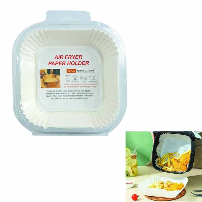 AIR FRYER PAPER HOLDER 50PCS 160MMX45MM
