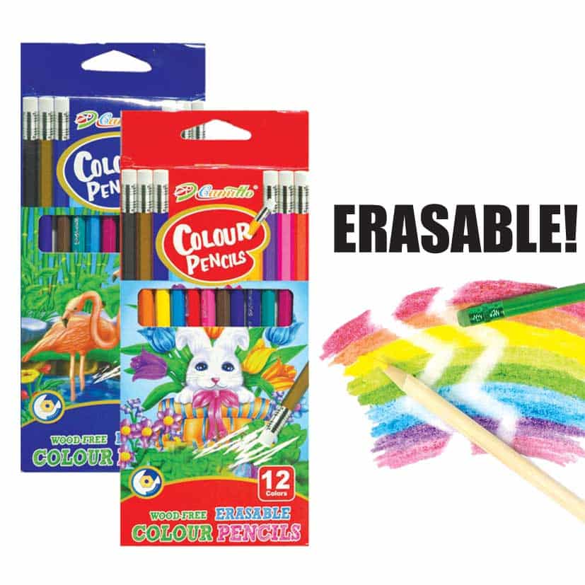 ERASABLE COLOUR PENCIL