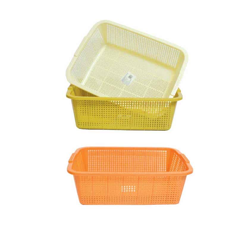PLASTIC DRAIN BASKET 30 X 22.5 X 9.5 CM