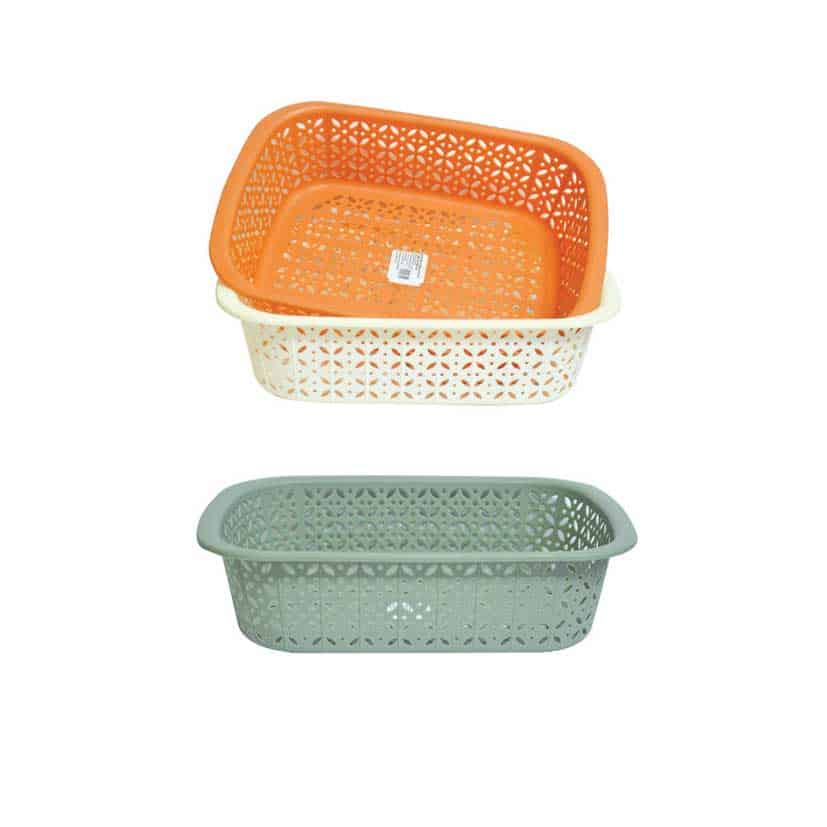PLASTIC DRAIN BASKET 35 X 25 X 9.5CM