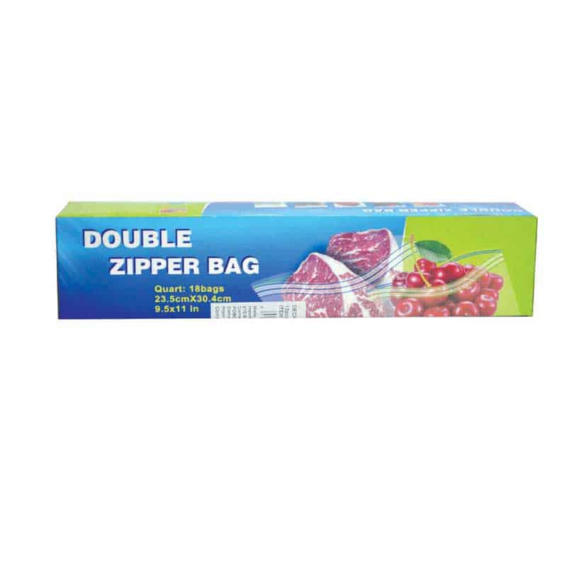 ZIPPER SEAL BAG 18PCS 23.5 X 30.4CM