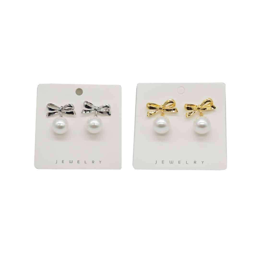 EARRINGS SINGLE PEARL
