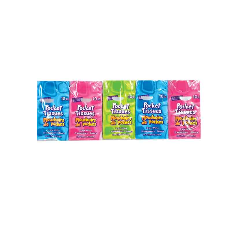 TISSUE POCKET 3PLY 10PK
