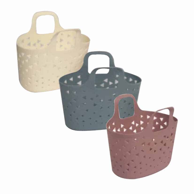 STORAGE BASKET SMALL WITH HANDLE 14CM X 10.2CM X 12.5CM
