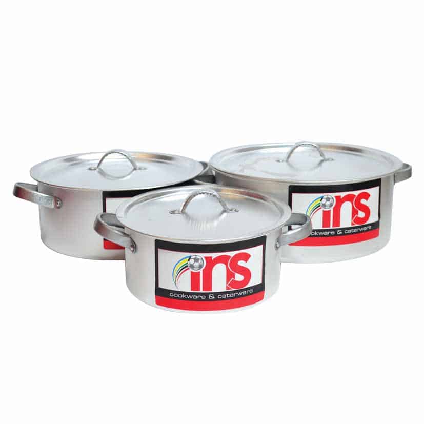 POT SET 3PC BUFFALO ALUMINIUM
