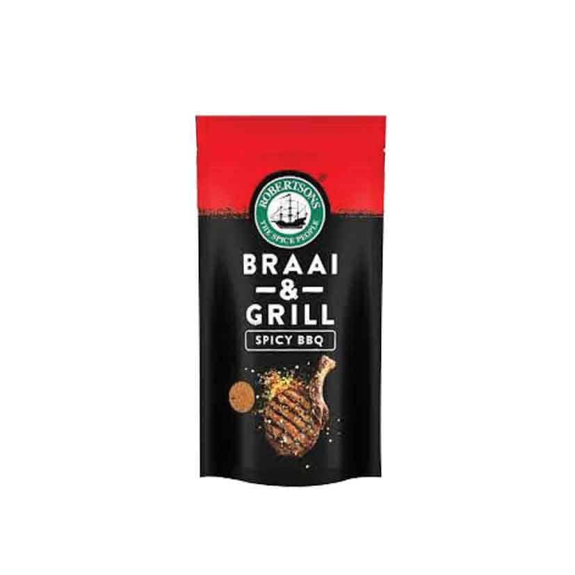 ROBERTSONS BBQ BRAAI N GRILL SPICE 200G