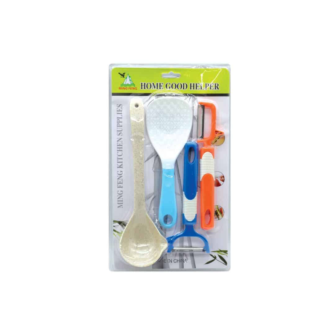 KITCHEN SET 4PK 31 X 31 X 18.5CM