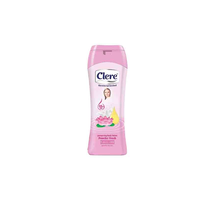 CLERE POWDER FRESH BODY LOTION 400ML