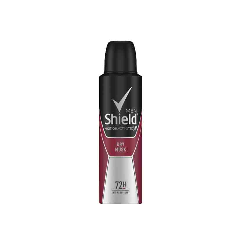 SHIELD MEN AEROSOL FRESH MUSK 150ML
